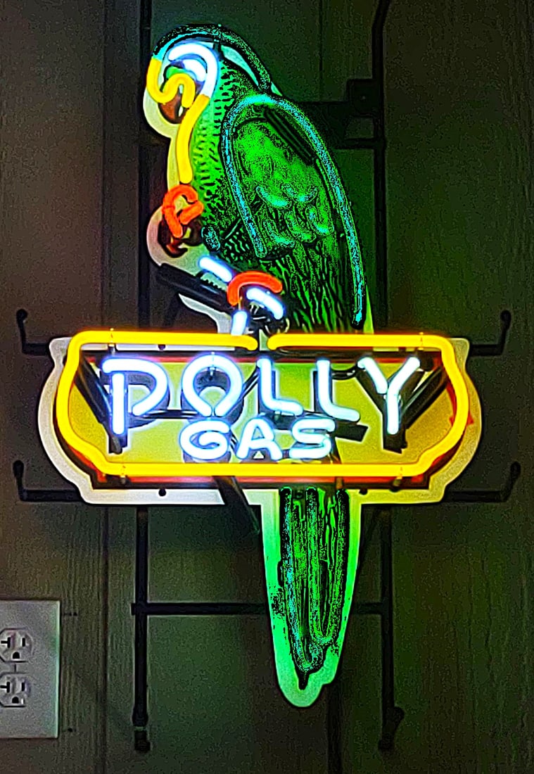 POLY GAS NEON NO RESERVE!: Bright Yellow and Green NEON Tubing 26 x 17