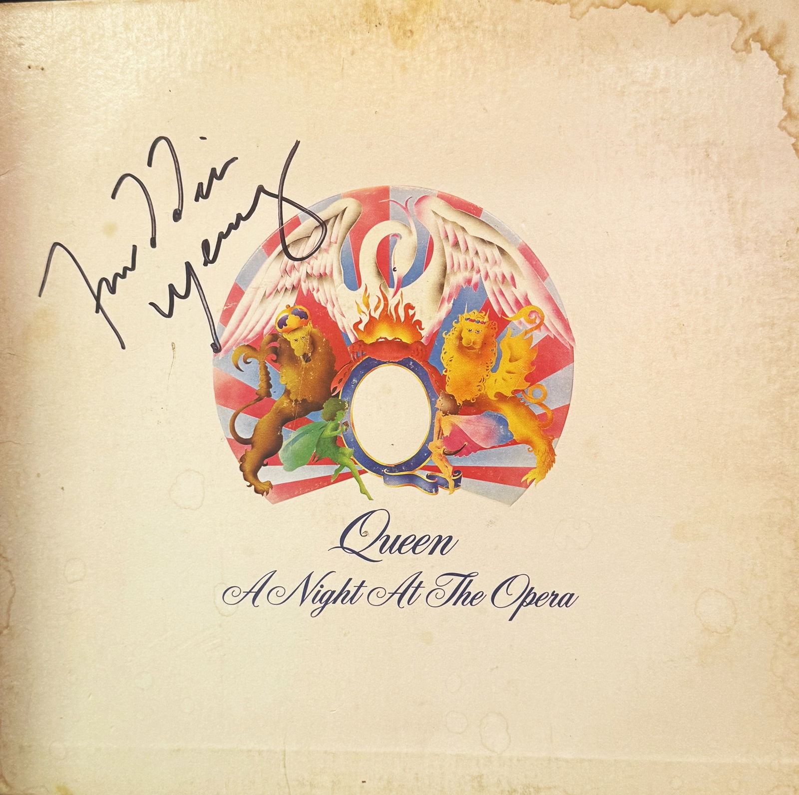 Queen Signed The Works Album