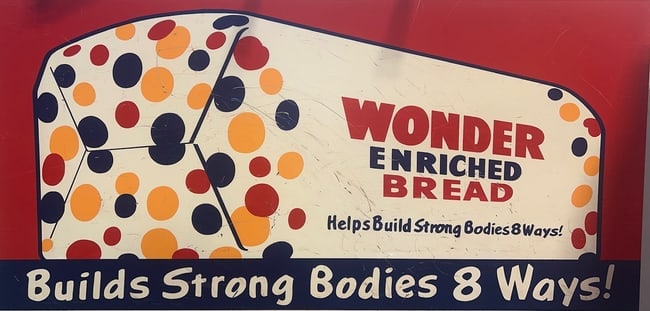 WONDER BREAD SIGN-ORIGINAL (1 of 1)