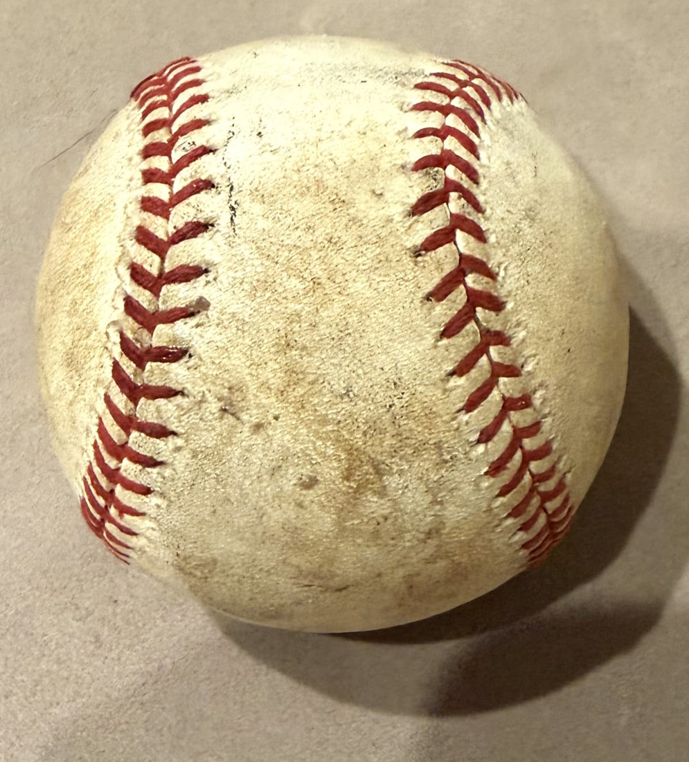 CONNIE MACK SIGNED AUTHENTICATED BASEBALL - 3