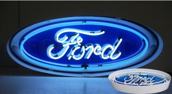 FORD LOGO NEON (IN CAN) - 2