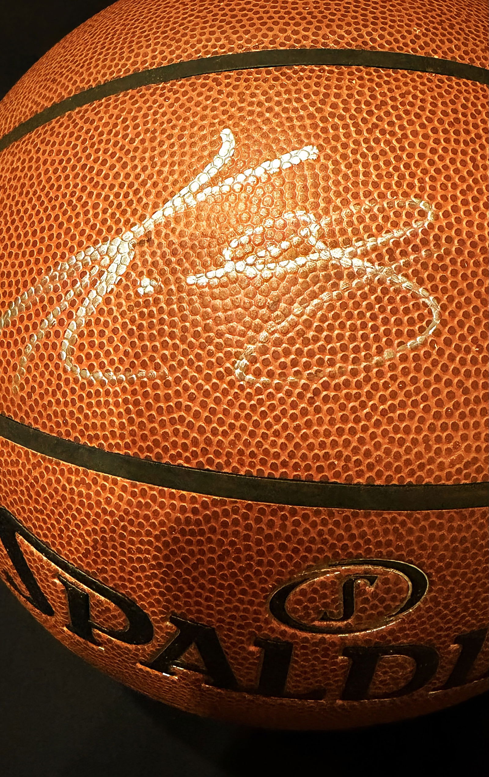 KOBE BRYANT SIGNED AUTHENTICATED BASKETBALL - 2