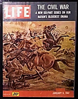 LIFE MAGAZINES DISPLAY FRAMED - 5