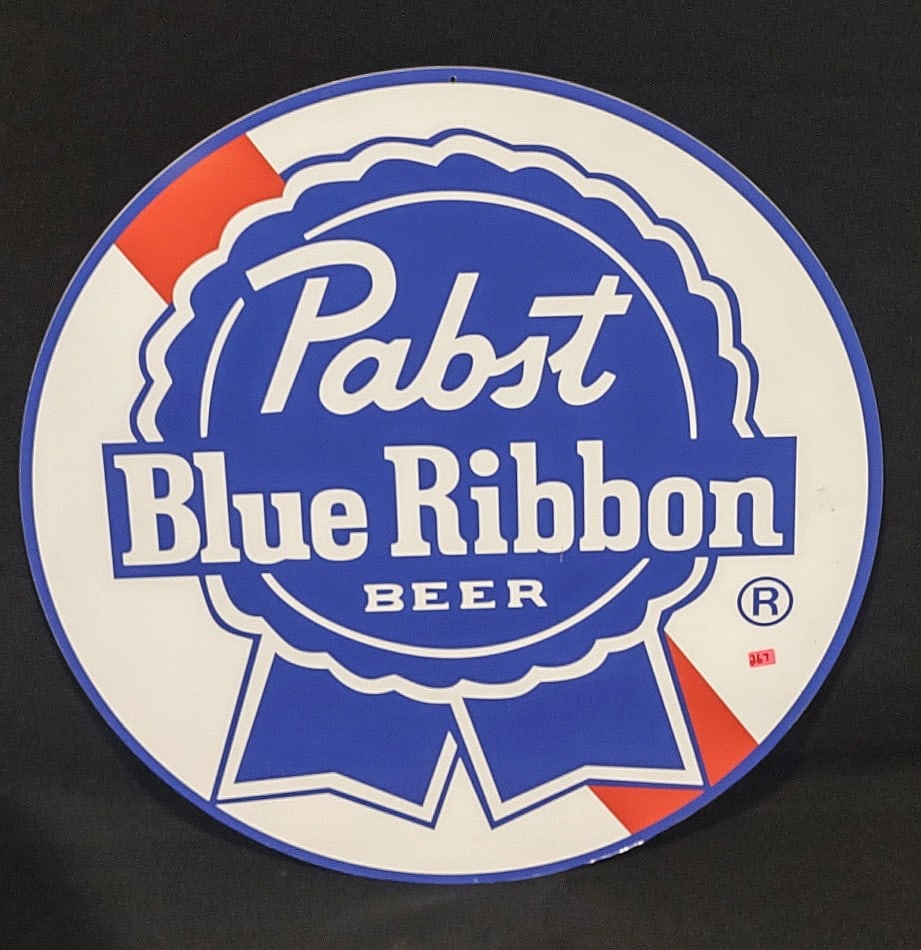PABST BLUE RIBBON ORIGINAL METAL SIGN 24X24 (1 of 2)