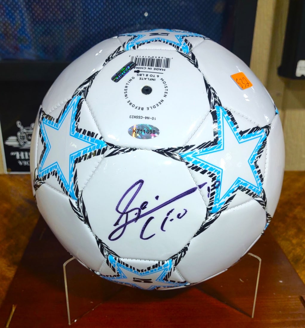 LIONEL MESSI SIGNED SOCEER BALL: SOCCER SUPERSTAR SIGNED BALLLionel Messi: The G.O.A.T. (Greatest of All Time) Lionel Messi is widely considered the greatest soccer player in history, having achieved virtually every possible honor