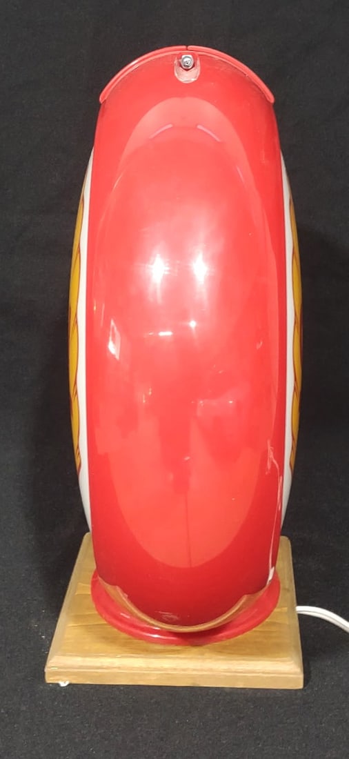 SHELL GLOBE WITH LIGHTED BASE - 5