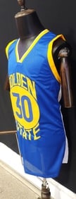 SETH CURRYJSA AUTHENTICATED SIGNED GOLDEN STATE JERSEY - 2