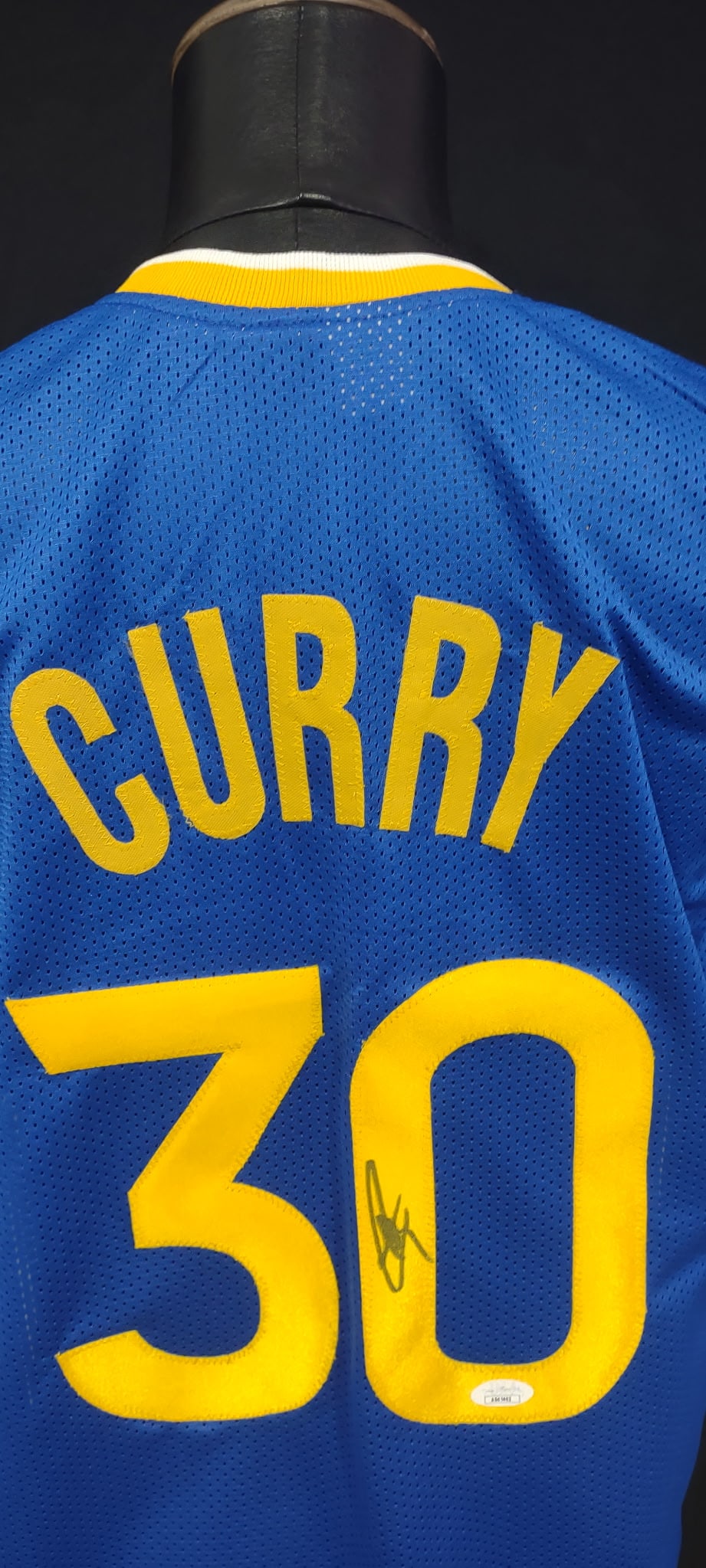 SETH CURRYJSA AUTHENTICATED SIGNED GOLDEN STATE JERSEY - 4