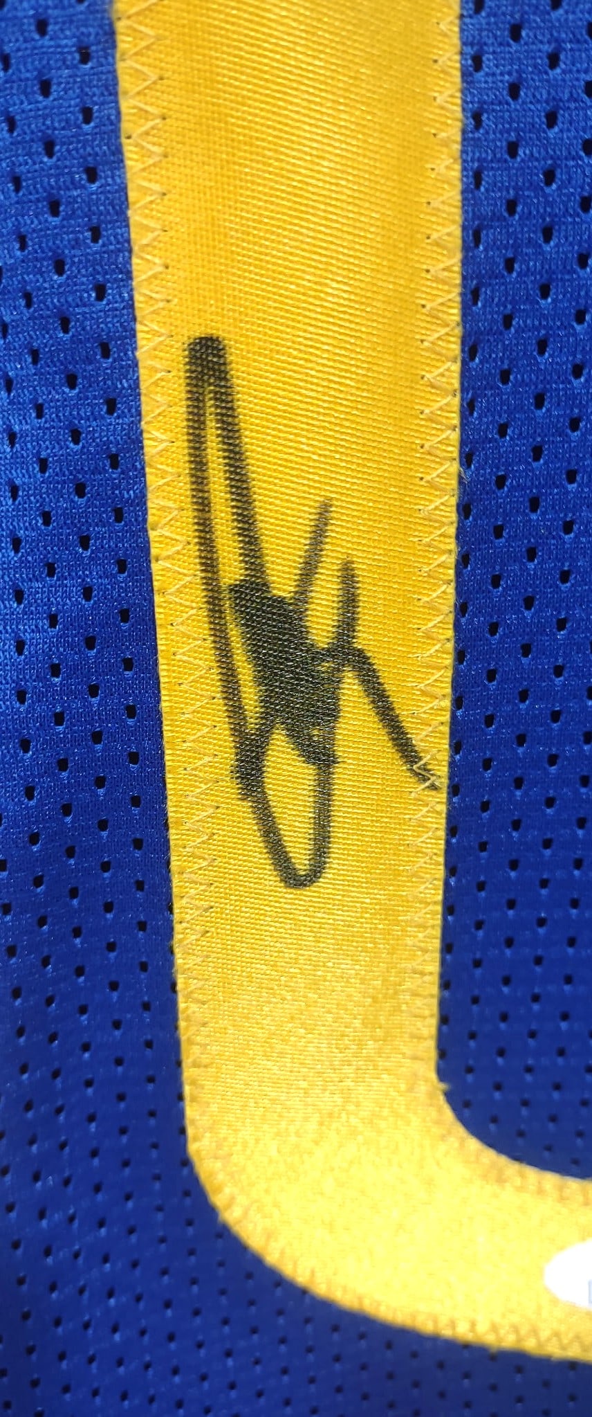 SETH CURRYJSA AUTHENTICATED SIGNED GOLDEN STATE JERSEY - 5