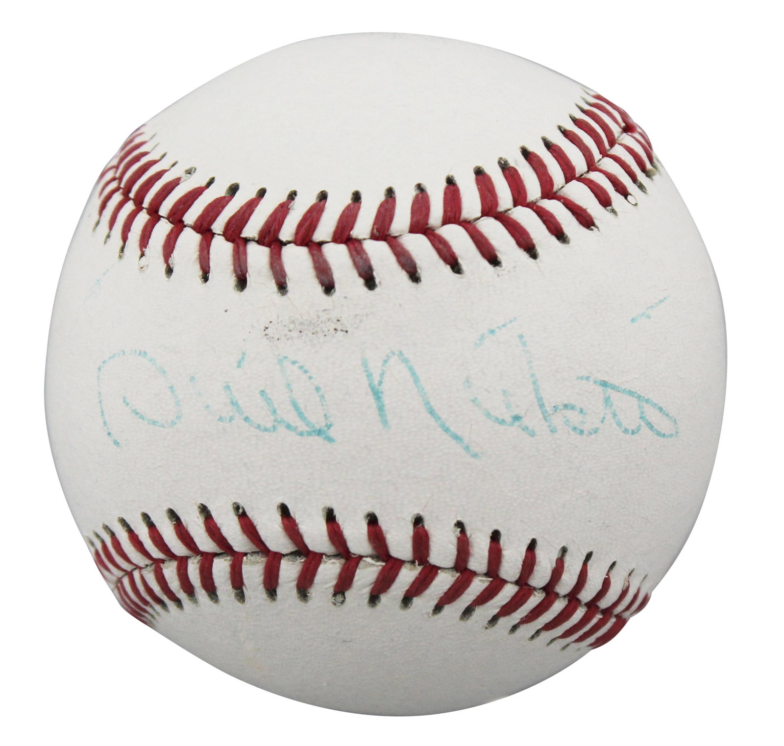 PHIL NIEKRO BECKETT-AUTHENTICATED SIGNED OFFICIAL MAJOR LEAGUE BASEBALL: PHIL NIEKRO SIGNED OFFICIAL MAJOR LEAGUE BASEBALL-BECKETT Phil Niekro was one of baseball's greatest knuckleball pitchers.Career highlights:Inducted into the National Baseball Hall of Fame in