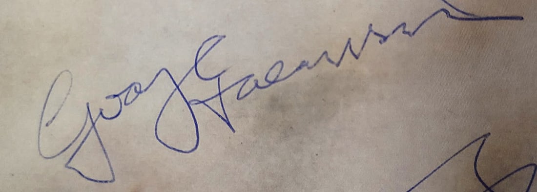 STAN MUSIAL SIGNED BASEBALL, AUTHENTICATED - 4