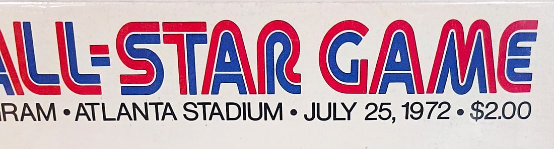 NOLAN RYAN -PSA AUTHENTICATED SIGNED 1972 ALLSTAR GAME PROGRAM - 6