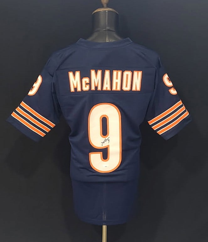 JIM MCMAHON JSA AUTHENTICATED SIGNED CHICAGO BEARS JERSEY- (1 of 5)