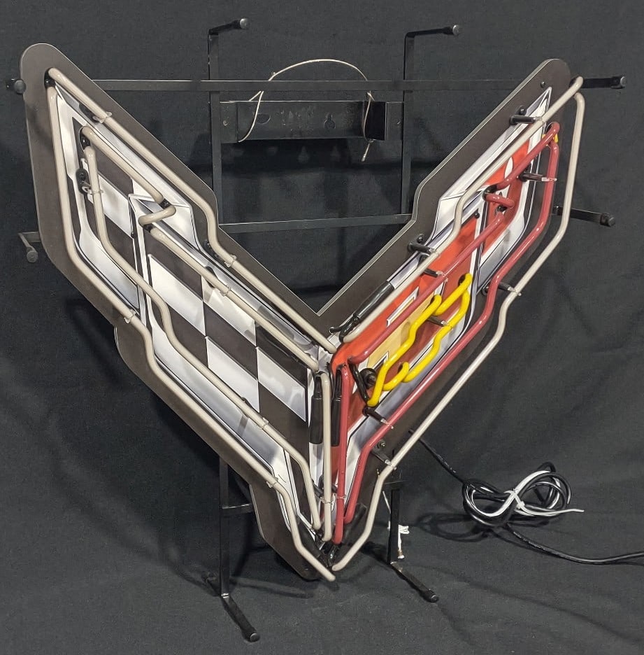 CORVETTE LARGE WINGS NEON (1 of 4)