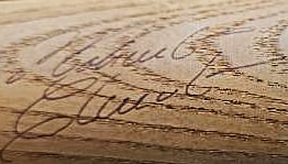 ROBERTO CLEMENTE SIGNED BASEBALL BAT (1 of 4)