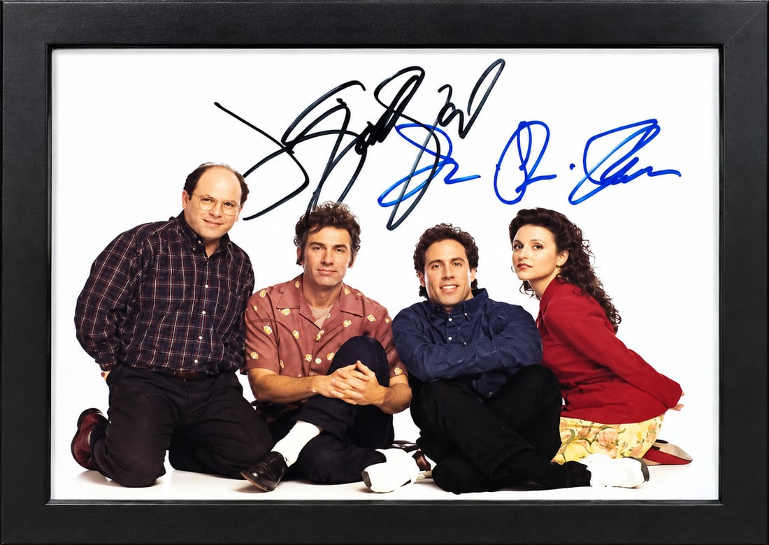 SEINFELD CAST SIGNED PHOTO (1 of 5)