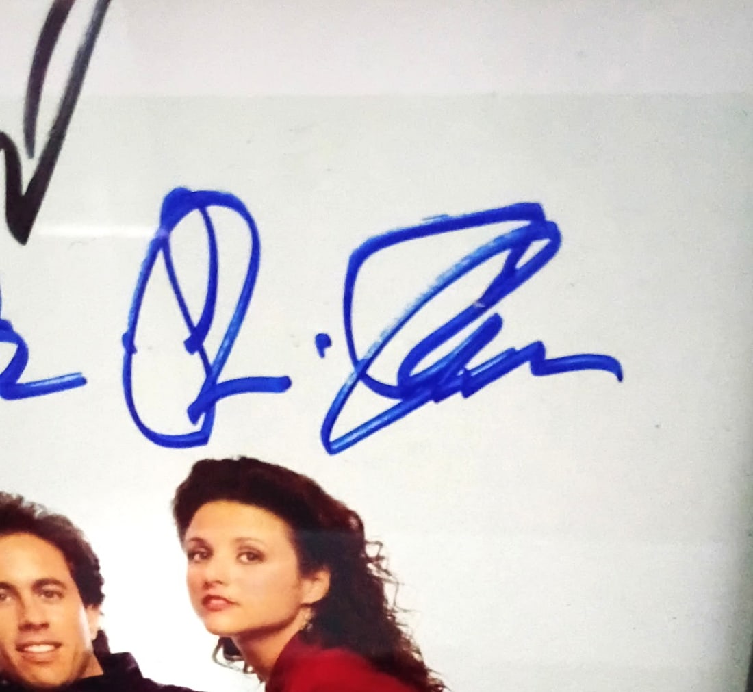SEINFELD CAST SIGNED PHOTO - 3