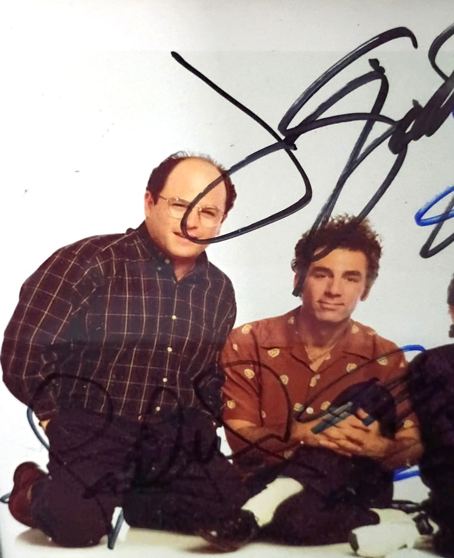 SEINFELD CAST SIGNED PHOTO - 4