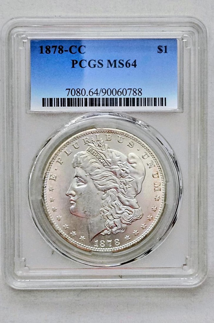 1878CC SILVER DOLLAR NOT GENUINE: 1878CC SILVER DOLLAR NOT GENUINE I have to start by stating that as nice as this coin is, it is not being sold as a genuine coin. This is one of the most impressive counterfeits I have ever seen! I ha