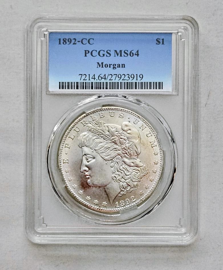 1892 CC SILVER DOLLAR, NOT GENUNE: 1892 CC SILVER DOLLAR, NOT GENUNE I have to start by stating that as nice as this coin is, it is not being sold as a genuine coin. This is one of the most impressive counterfeits I have ever seen! I h