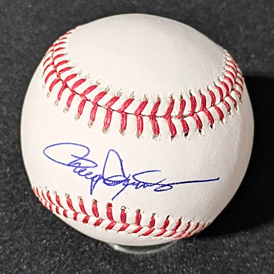 ROGER CLEMENS TRISTAR SIGNED OFFICIAL MAJOR LEAGUE BASEBALL: ROGER CLEMENS SIGNED OFFICIAL MAJOR LEAGUE BASEBALL — TRISTAR AUTHENTICATED Outstanding Roger Clemens autographed Official Major League Baseball, boldly signed in blue ink and accompanied by a TRIST