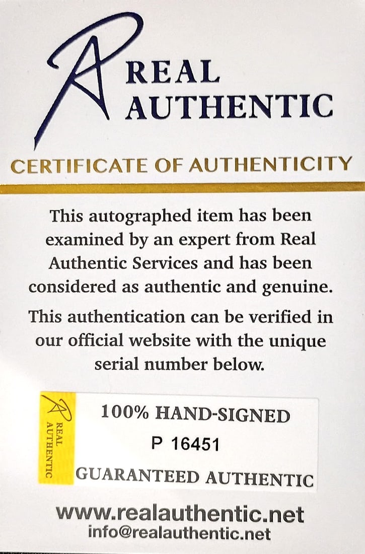 TITANTIC POSTER CAST SIGNED-REAL AUTHENTIC - 3
