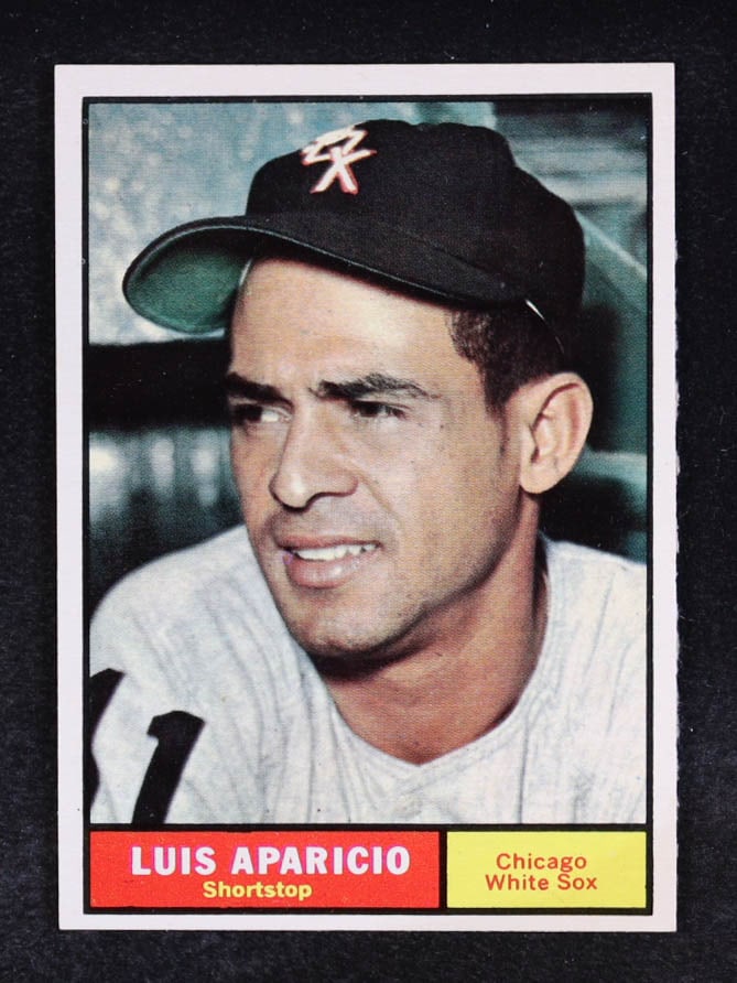 LUIS APARICIO JSA AUTHENTICATED SIGNED TOPPS CARD (1 of 2)