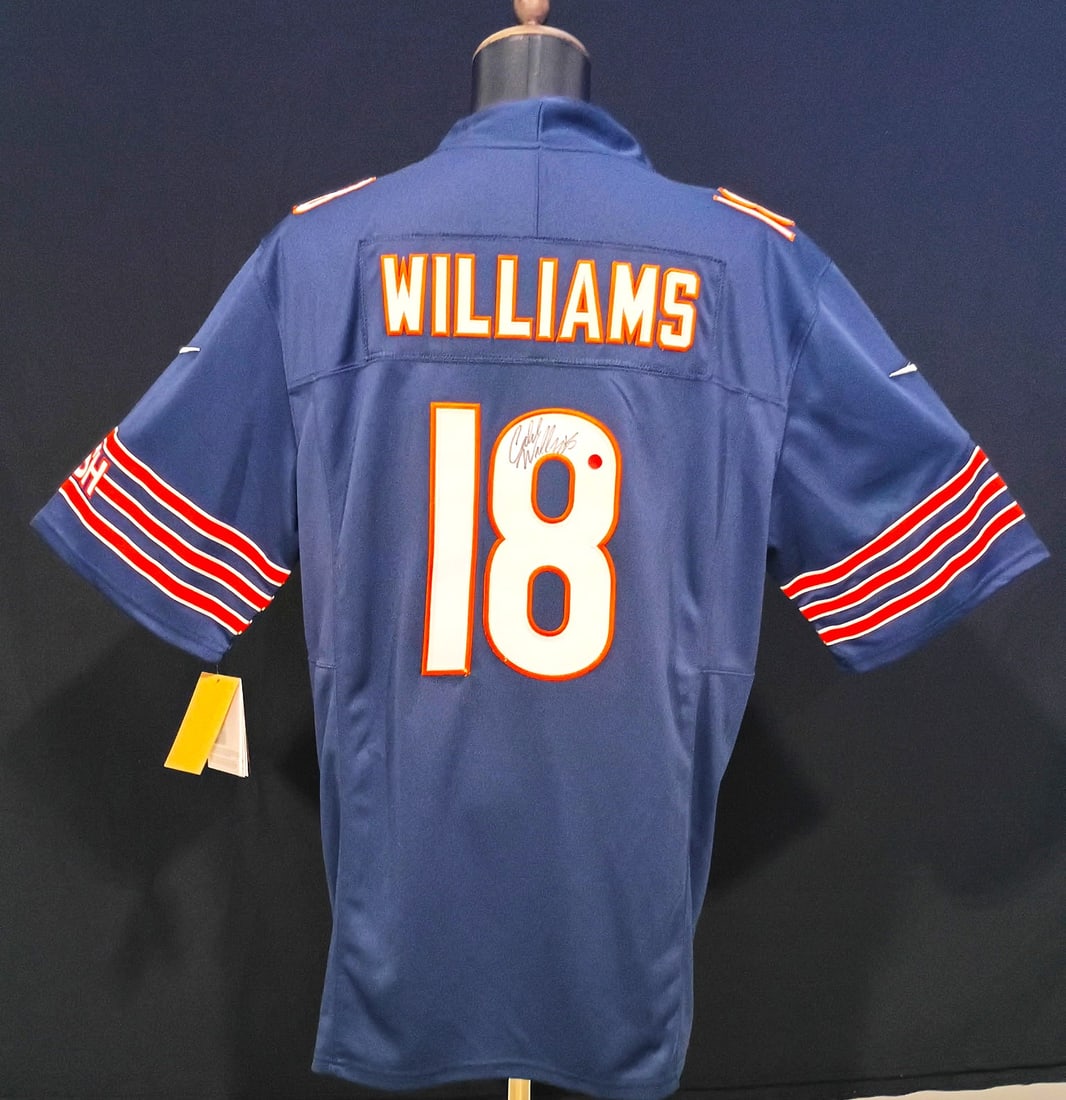 CALEB WILLIAMS #18 AUTOGRAPHED CHICAGO BEARS JERSEY (1 of 7)