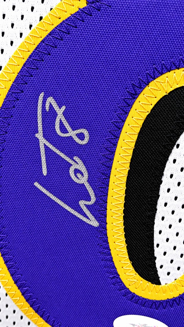 LAMAR JACKSON SIGNED RAVENS JERSEY-JSA - 3