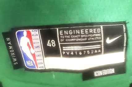 LARRY BIRD SIGNED AUTHENTICATED CELTICS JERSEY - 6