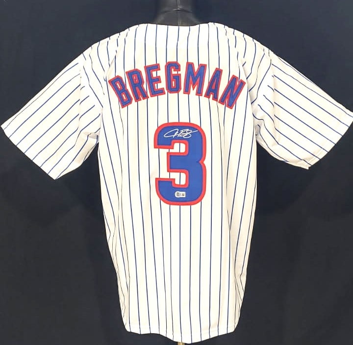 ALEX BREGMANN SIGNED JERSEY: ALEX BREGMANN SIGNED JERSEY When it comes to certification on autograph and signed items, this is our professional stance and opinion: The items certified by PSA, JSA or Beckett authentication, which