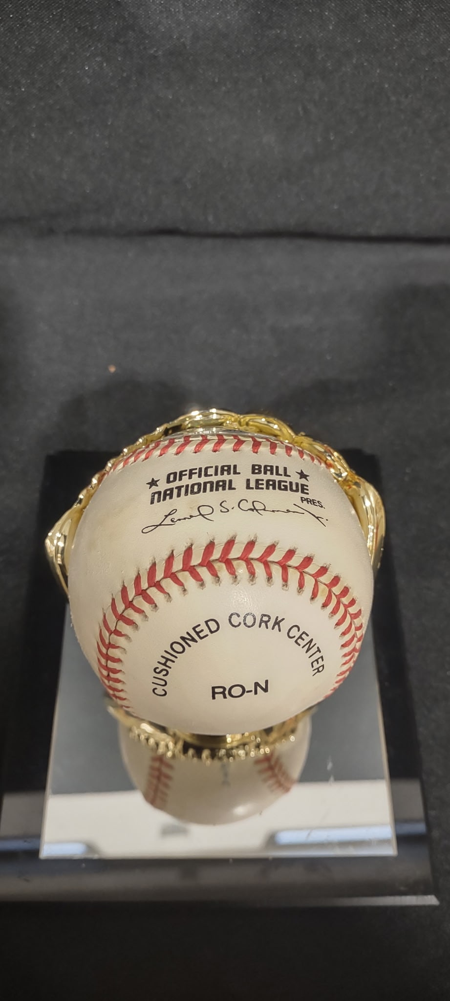HANK AARON PSA AUTHENTICATED SIGNED BASEBALL - 5