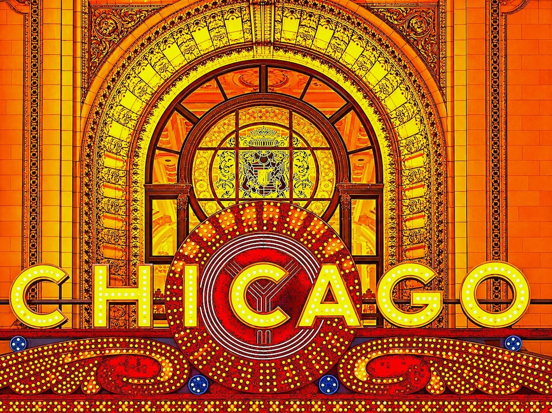 CHICAO THEATER MARQUEE PHOTO: CHICAO THEATER MARQUEE PHOTO