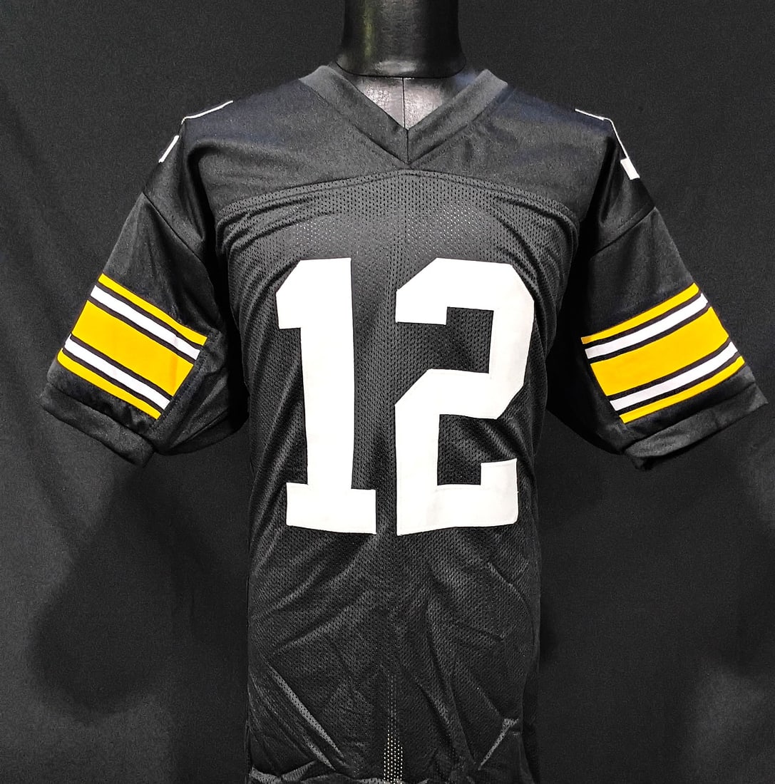 TERRY BRADSHAW BECKETT AUTHENTICATED SIGNED JERSEY-: TERRY BRADSHAW BECKETT AUTHENTICATED SIGNED JERSEY Terry Bradshaw is one of the greatest quarterbacks in NFL history and the leader of the Pittsburgh Steelers dynasty of the 1970s. Career highlights