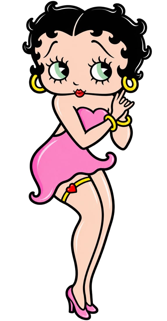 BETTY BOOP SIGN 42" SIGN (1 of 2)