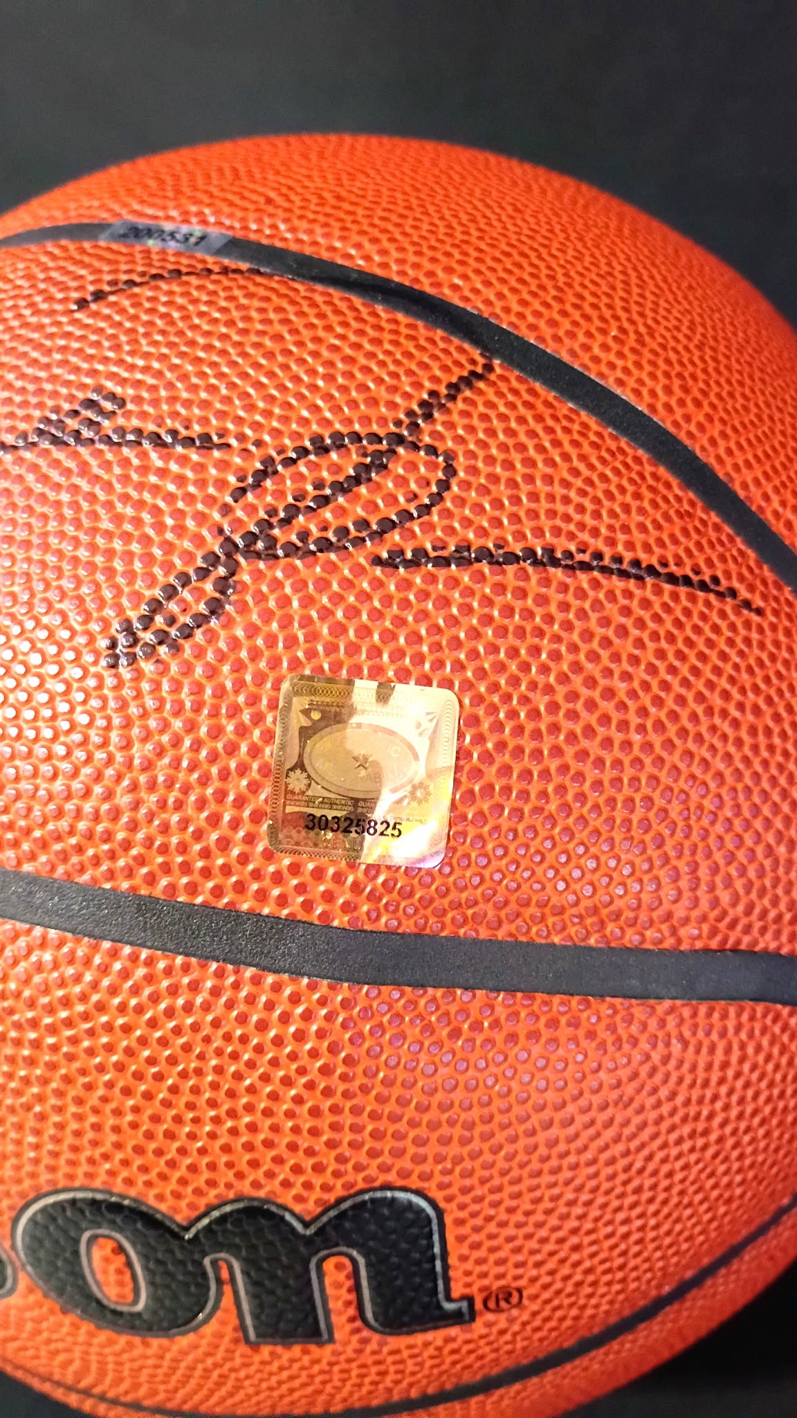 MICHAEL JORDAN SIGNED BASKETBALL-AUTHENTICATED - 3