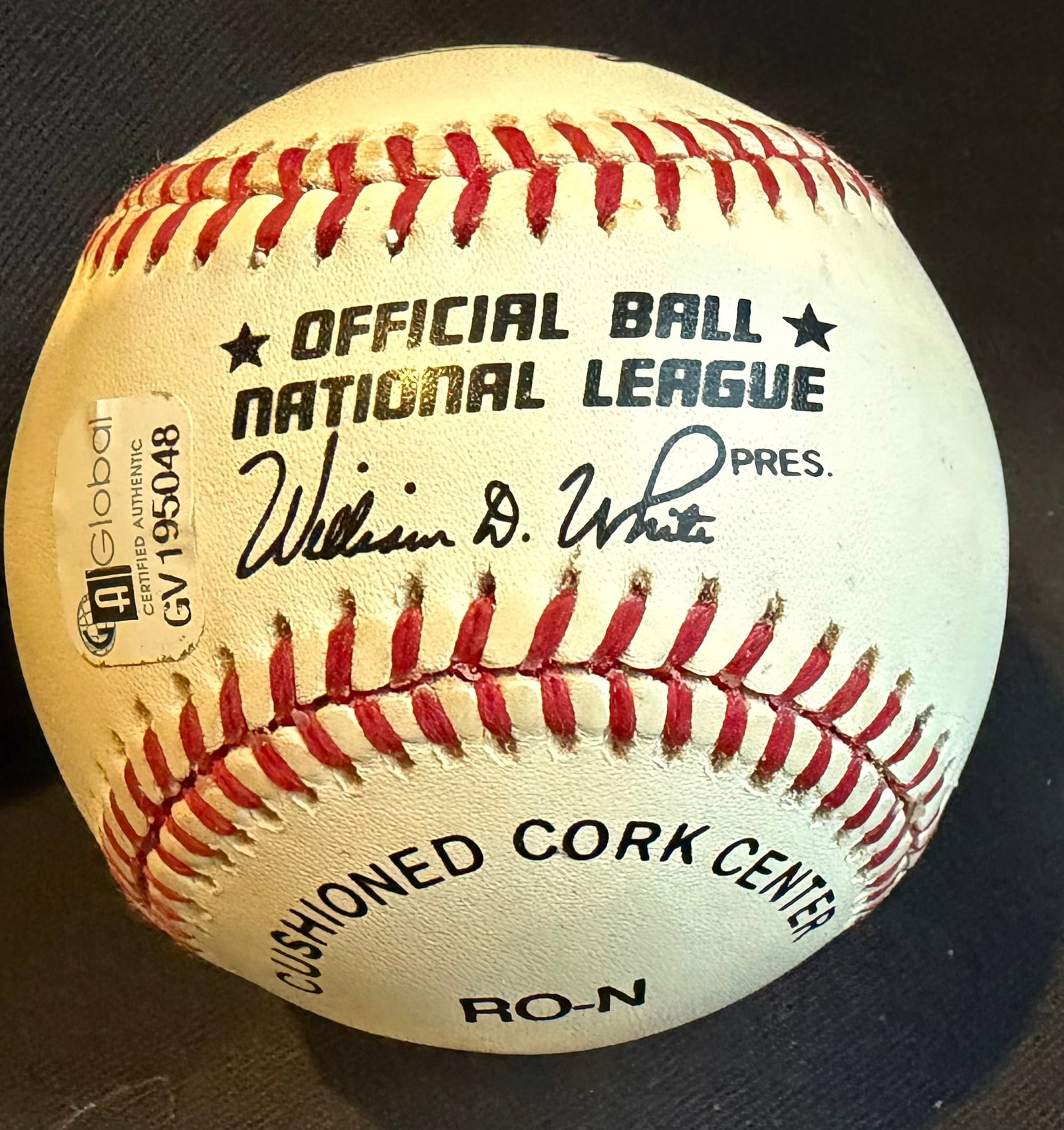 DON DRYSDALE AUTHENTICATED SIGNED BASEBALL - 2
