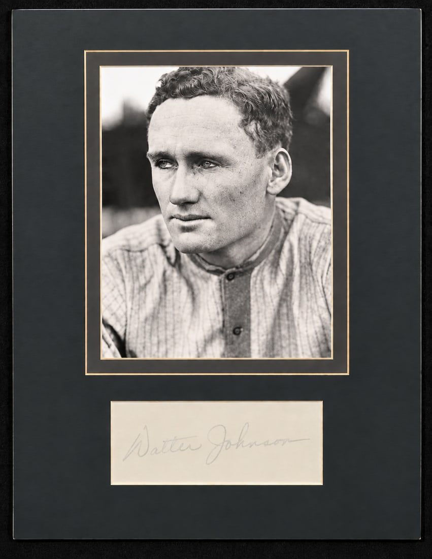 WALTER JOHNSON SIGNATURE CUT (1 of 2)