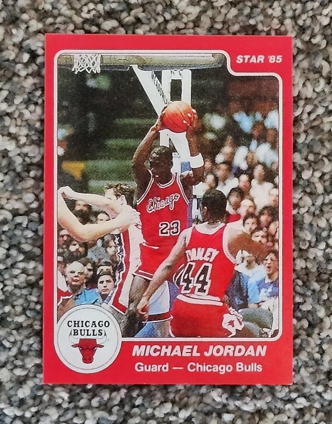 RARE MICHAEL JORDAN START CRD #101, MINT, NOT GENUINE (1 of 4)