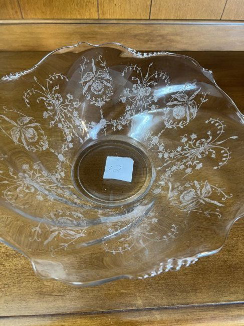 Heisey Orchid Etched Bowl (1 of 10)