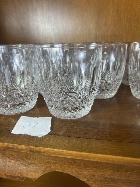 Waterford Short Stem rocks Old Fashioned Glasses Set of 8 (1 of 7)
