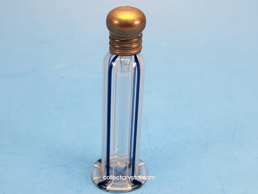 German Hand Blown Perfume Bottle (1 of 6)