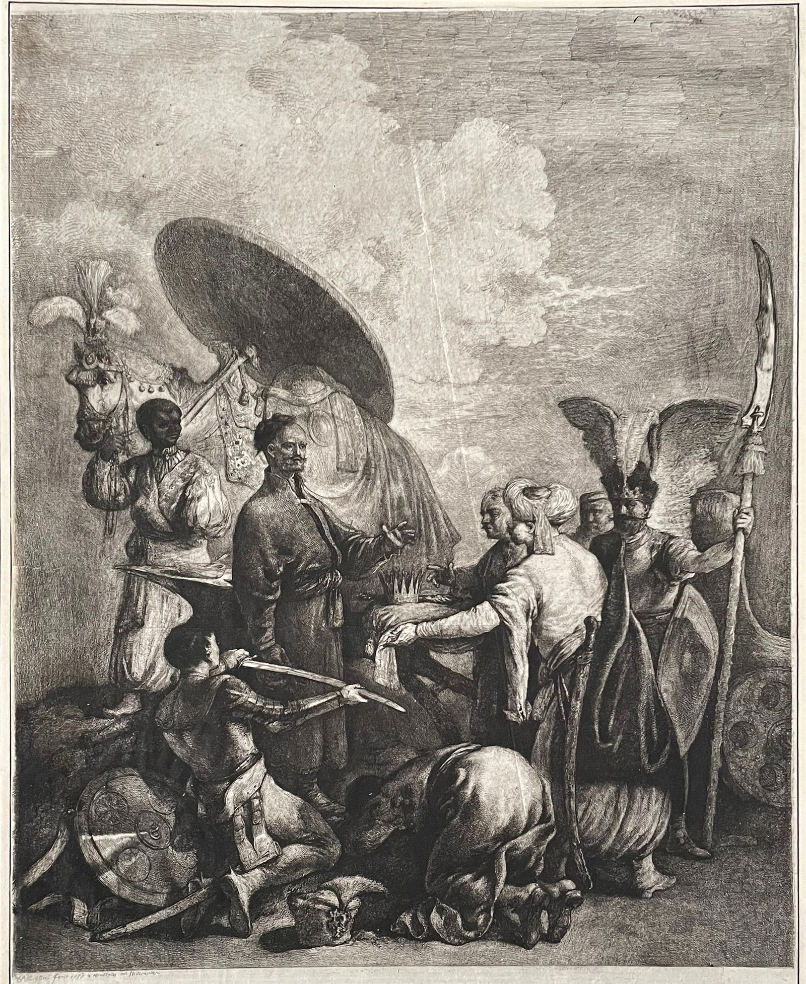 Jean-Pierre Norblin de La GOURDAINE (1745–1830)  King of Bohemia, 1786 (1 of 5)