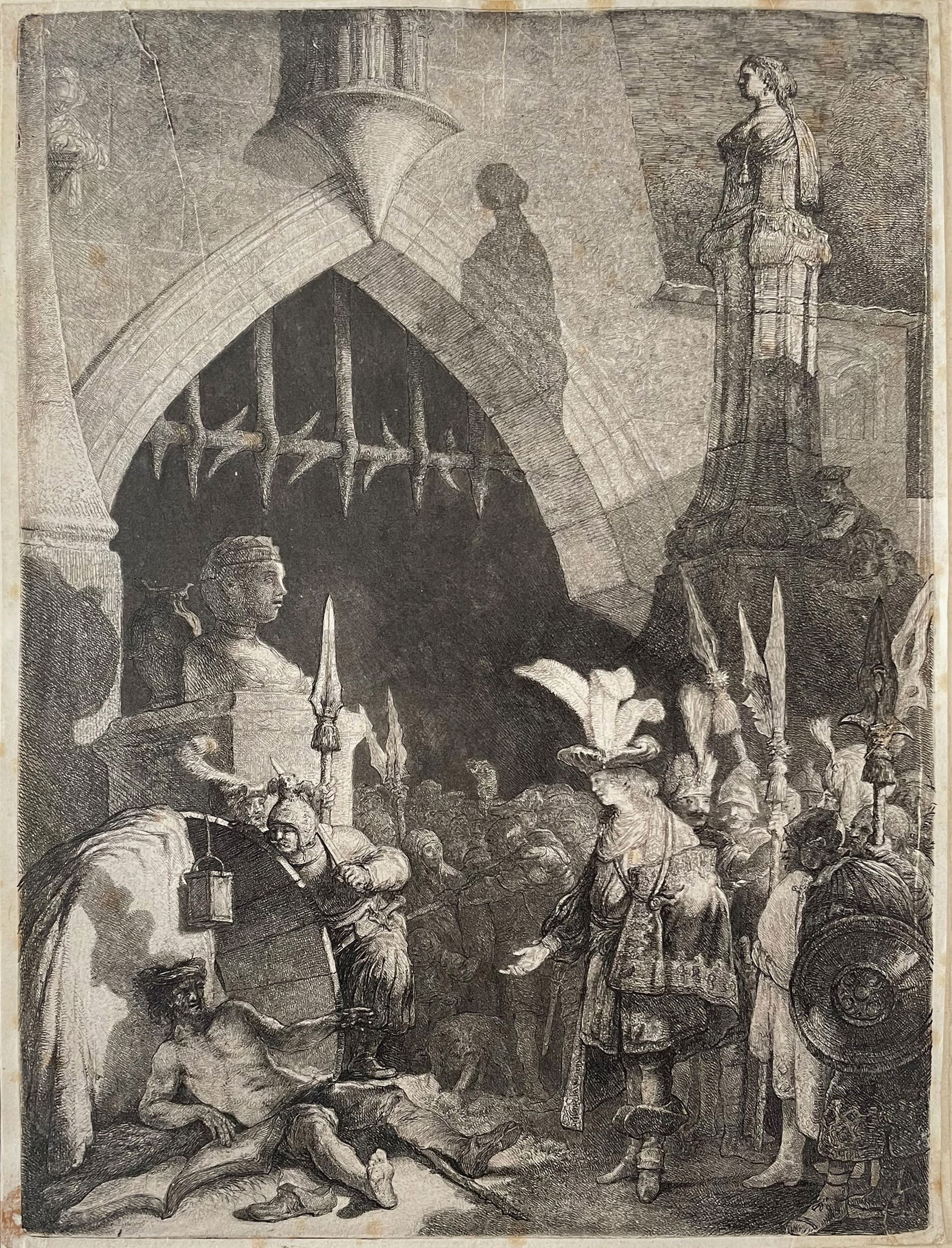 Jean-Pierre Norblin de La GOURDAINE (1745–1830)  “Alexander and Diogenes 1786 (1 of 2)