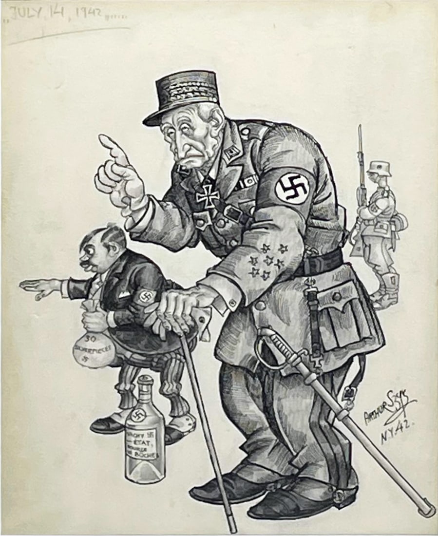 Arthur SZYK (1894-1951)--(2) Original Ink on Paper (1 of 9)