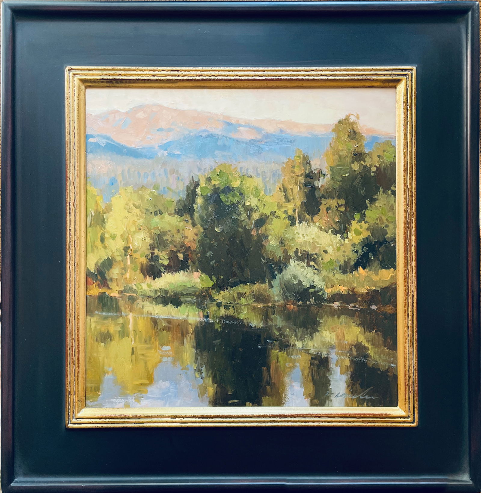 Oil on Canvas, Plein Air Painting, Kate KESLER (ca. 1950-) (1 of 3)