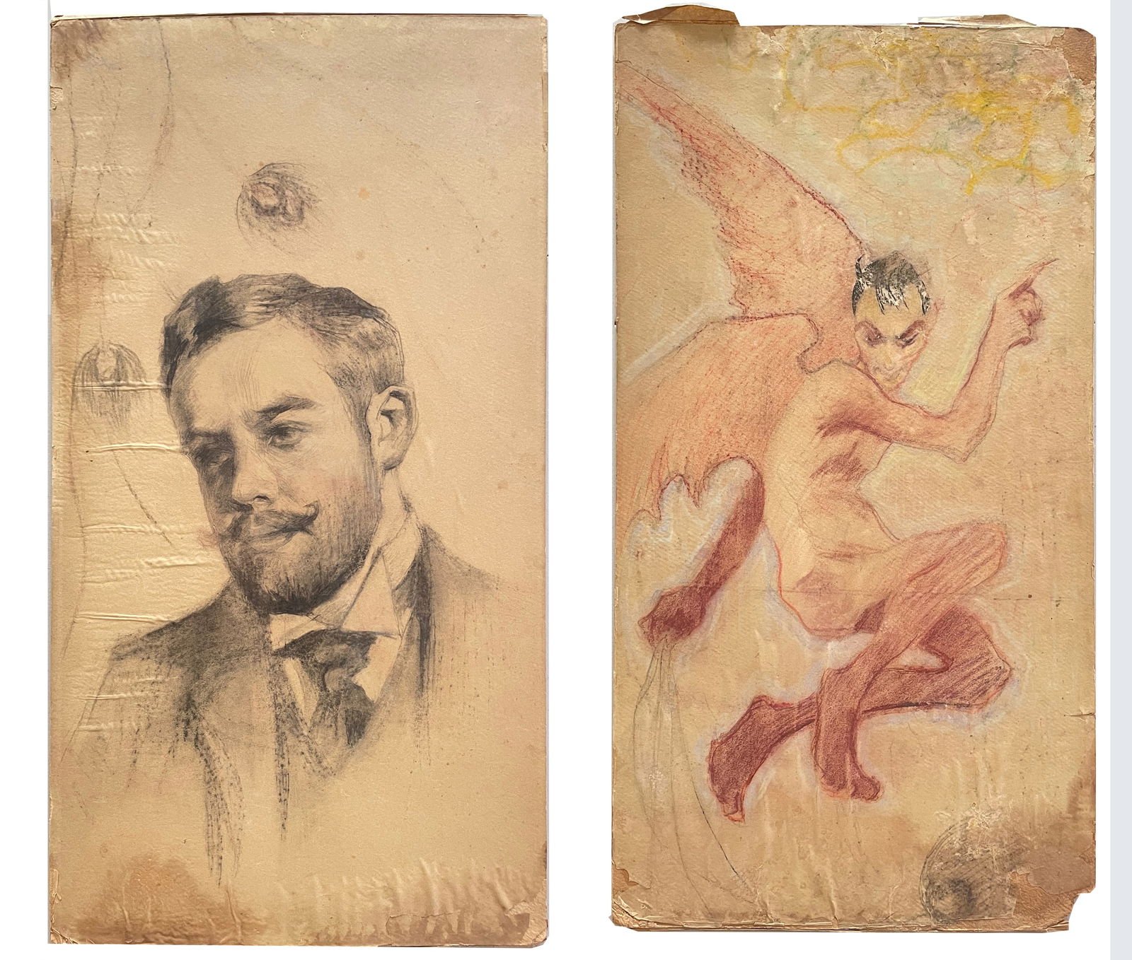 (2) Drawings, Jan Rembowski (1879 - 1923) (1 of 5)