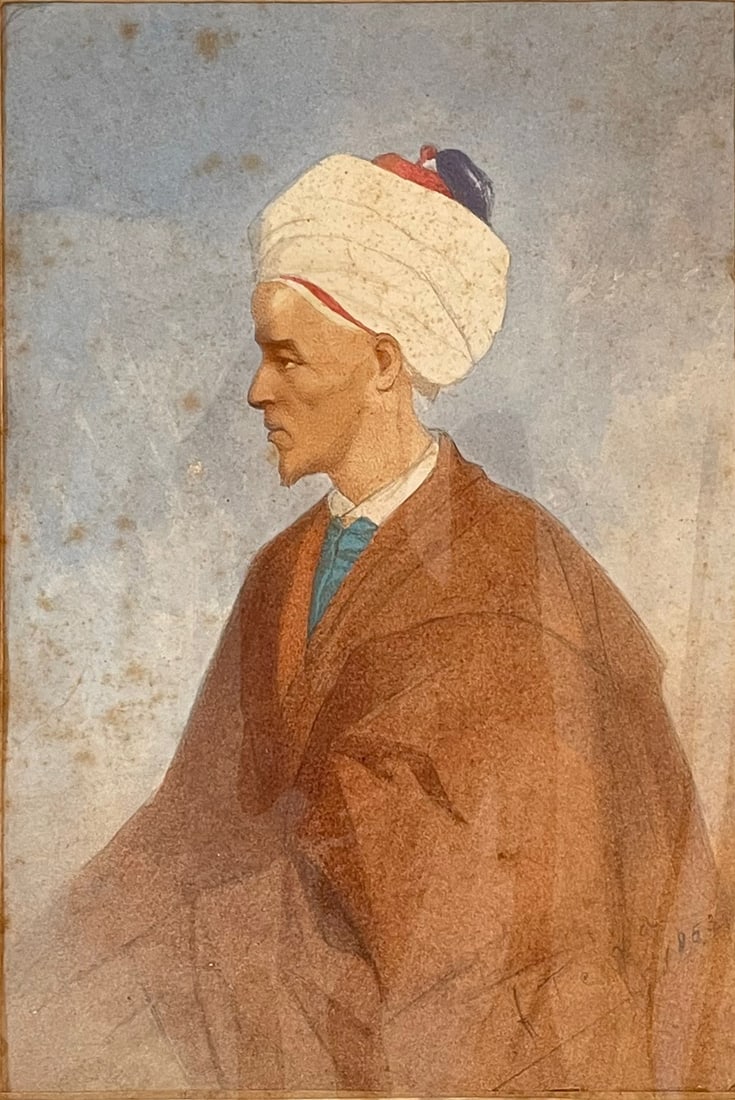 Watercolor, manner of Aleksander Orlowski (1777 ? 1832) (1 of 3)