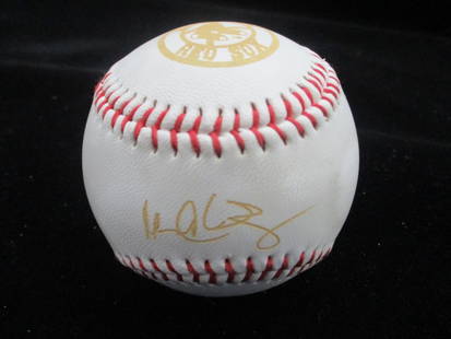 Manny Ramirez's Signed Boston Red Sox Baseball, Steiner COA: Title: "Red Sox Resilience: Manny Ramirez's Signed Boston Red Sox Baseball"In the annals of Boston Red Sox history, few players have left as indelible a mark as Manny Ramirez. Renowned for his prodigi