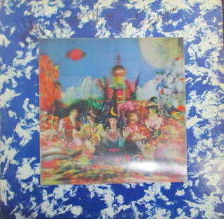 Rolling Stones Signed 'Their Satanic Majesties Request' Album Cover: In the kaleidoscopic realm of rock 'n' roll, few bands have pushed the boundaries of creativity and experimentation quite like The Rolling Stones. Renowned for their raw energy and rebellious spirit,